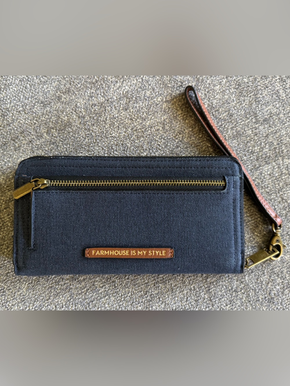 ‘Farmhouse Is My Style' Denim Wrislet
